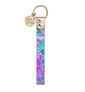 Lilly Pulitzer Strap Keychain - Lil Earned Stripes