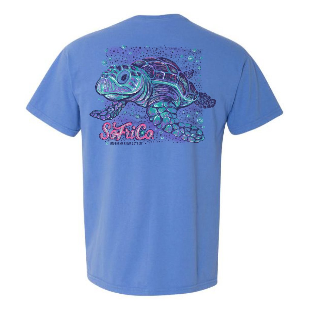 Southern Fried Cotton Turtle Tee