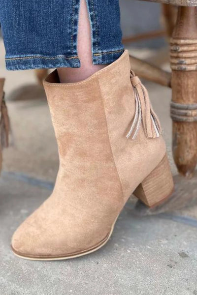 Hey Girl Boujee Boot by Corky's - Sand