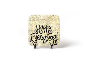 Happy Everything Gold Small Dot Mini Platter