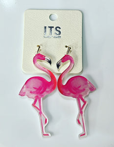 Flamingo Earrings
