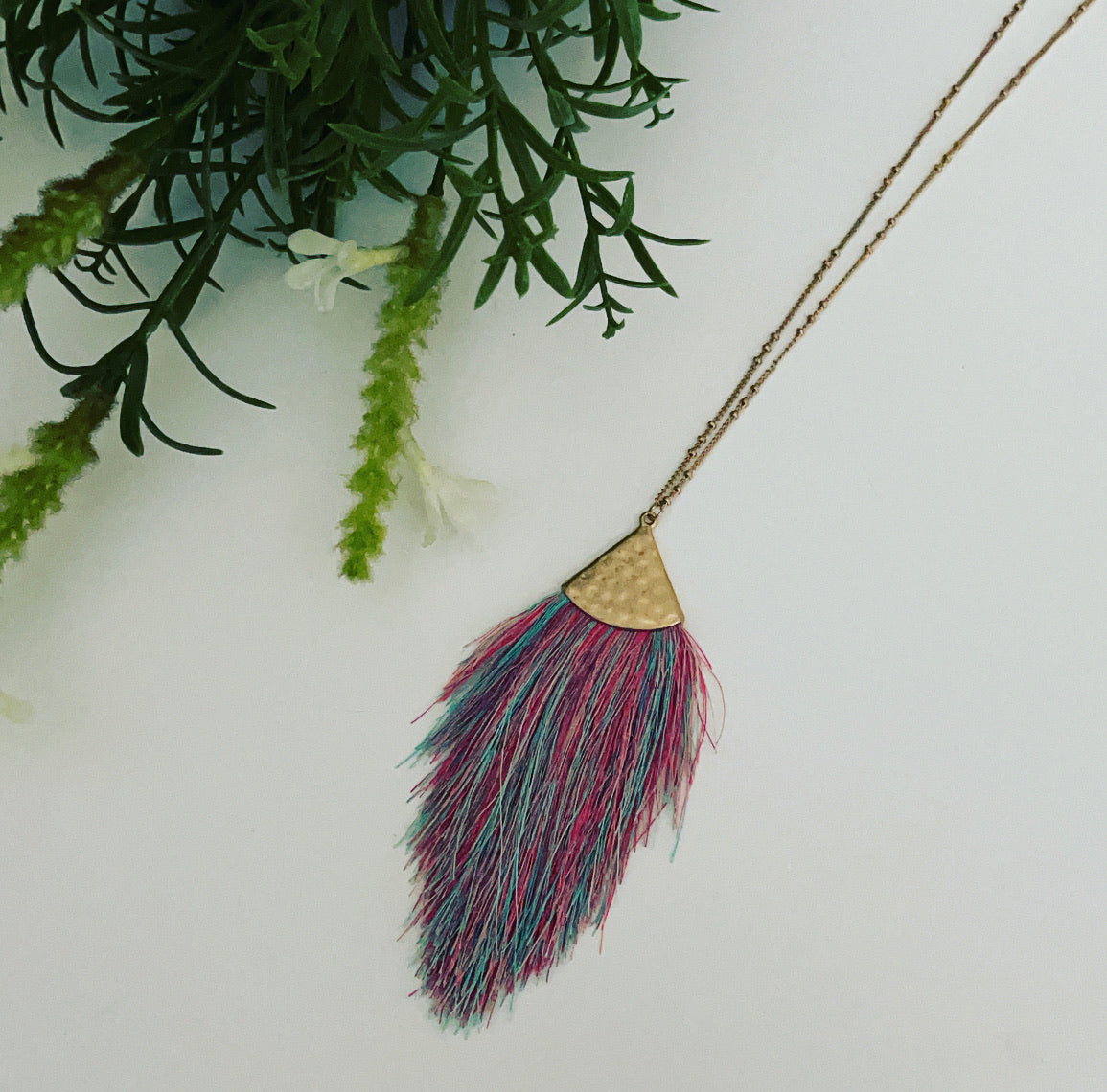 Summer Tassel Necklace - Grove Clothing & Co.