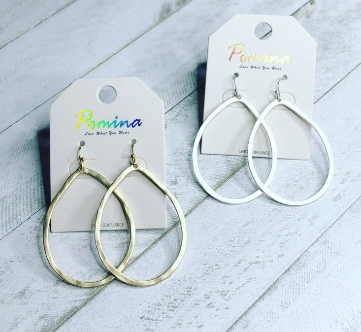 Teardrop Dangle Earrings
